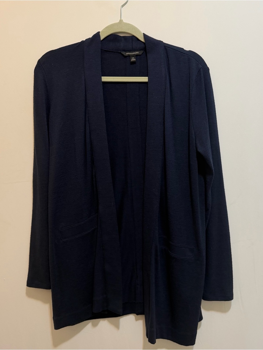 Banana Republic Navy Open-Front Women's Cardigan